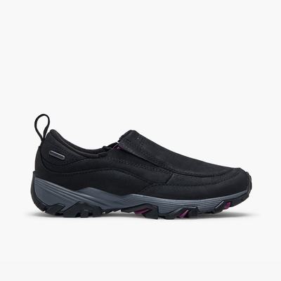 Merrell ColdPack Ice+ Moc Waterproof Slip On Skor Dam Svarta (SE028341)